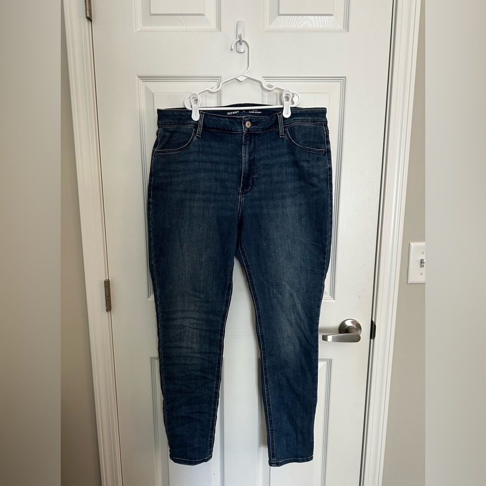 Old Navy High Rise Super Skinny 14 Jeans